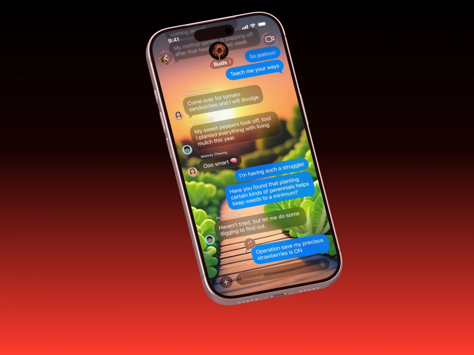 The camera circles slowly around a floating iPhone 17 Pro, first one way, then the other.
